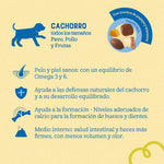 Comida para Perro Naturalis Cachorro Raza Mediana Grande Pollo. Pavo y Frutas 2.5 Kg