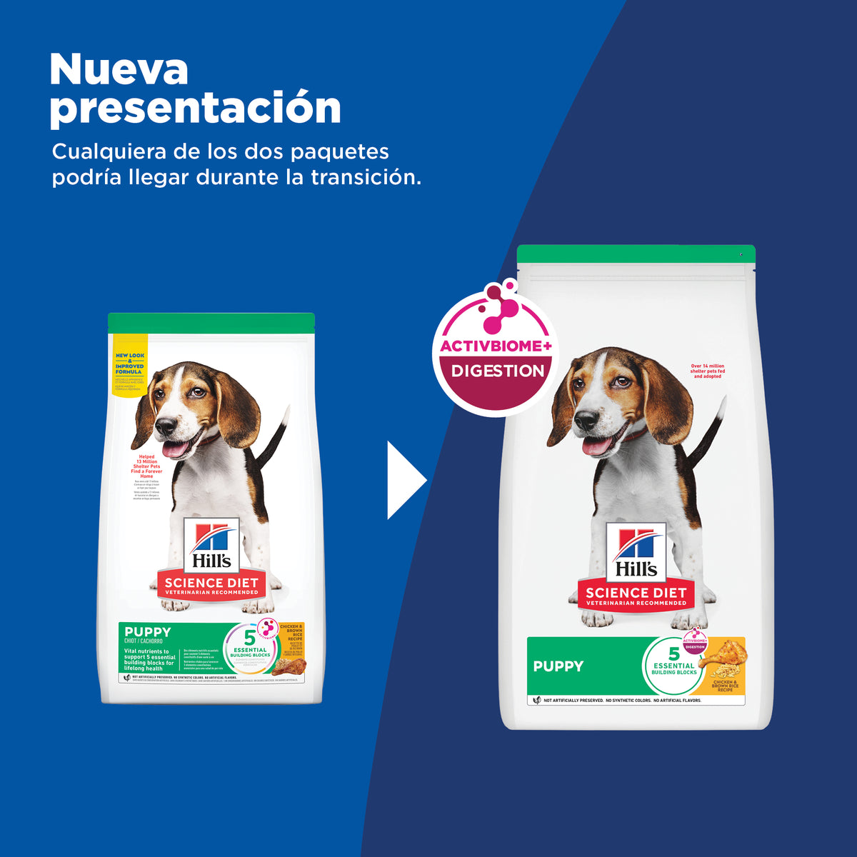 Comida para perros Hills Cachorros Razas Medianas15.5Lbs