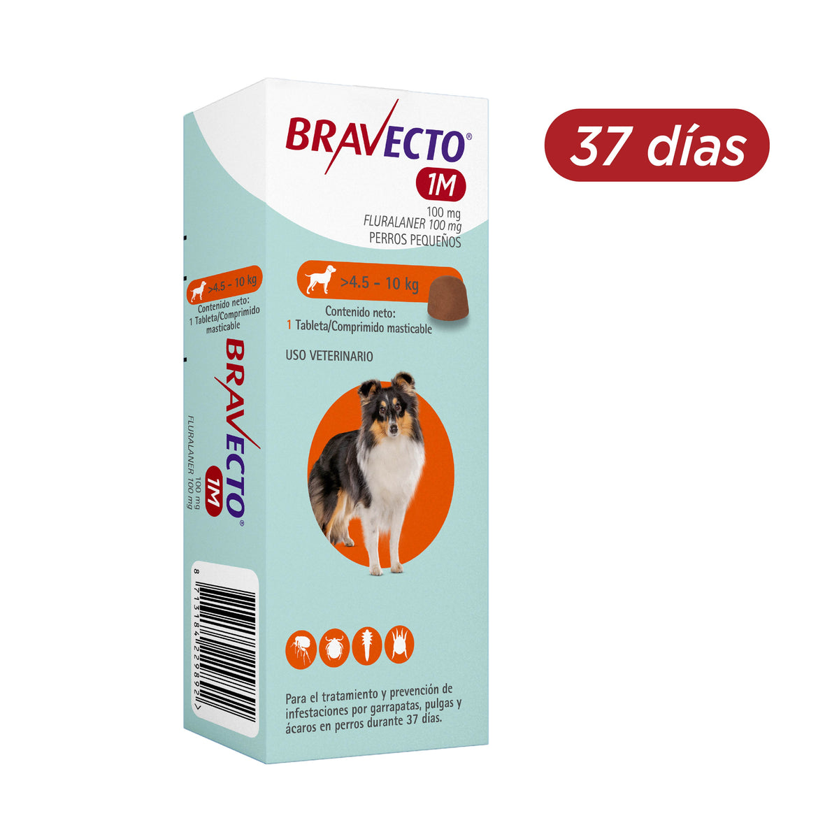 Bravecto 37 Días De Protección