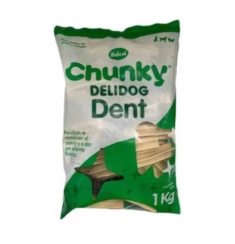 ¡Mantén la sonrisa de tu perro radiante y saludable con DeliDog Dent! La Recarga DeliDog Dent de 1 kg está especialmente formulada para promover la salud dental de tu mascota mientras disfruta de un sabroso snack.