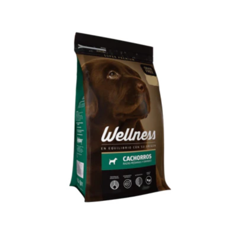 Wellness Cachorros Razas Medianas Y Grandes