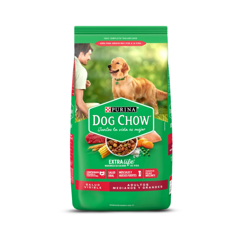 Dog Chow Adultos MedianosGrandes Carne y Pollo 22.7 kg