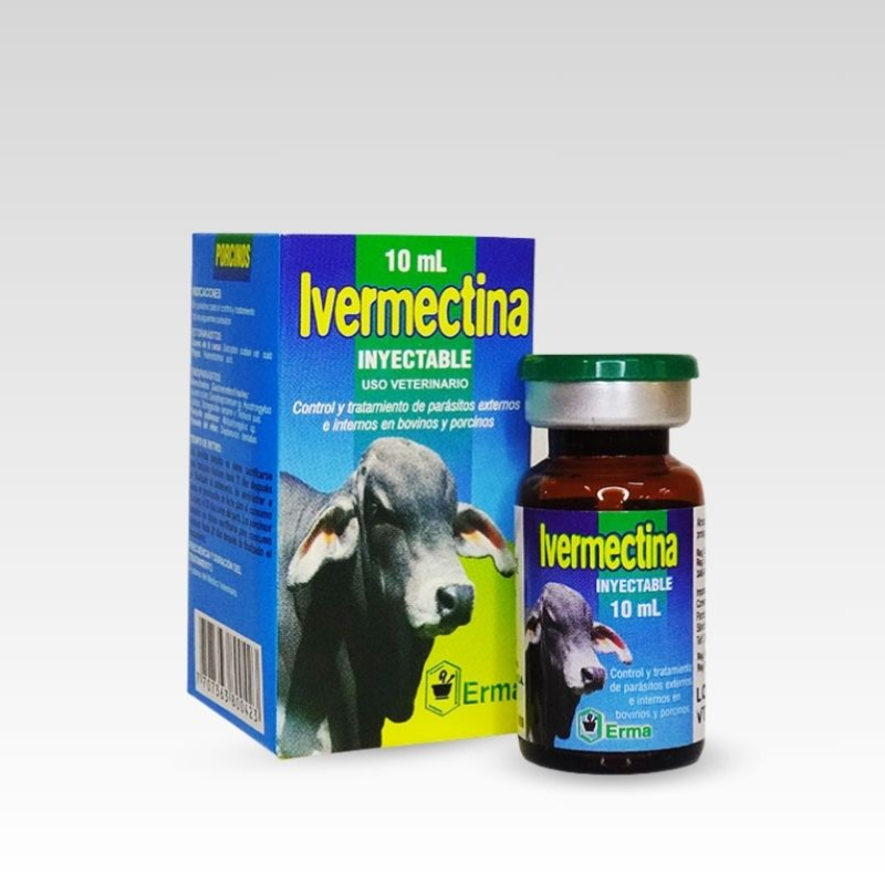 Ivermectina Erma Fco x 10 Ml