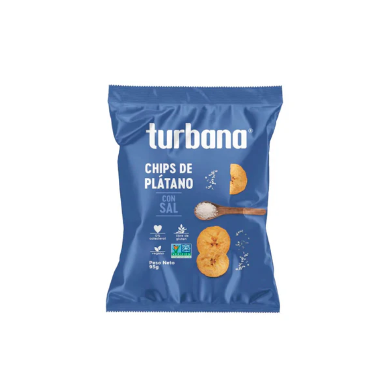 Turbana Paquete Platanitos Naturales x 95 g