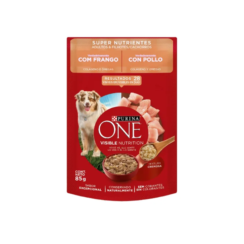 One Perros Super Nutrientes Pollo x 85 g