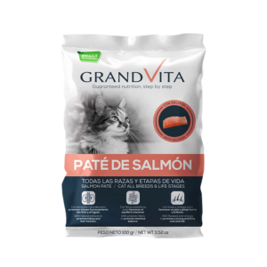 Grand Vita Pate Salmon Gato x 100 g