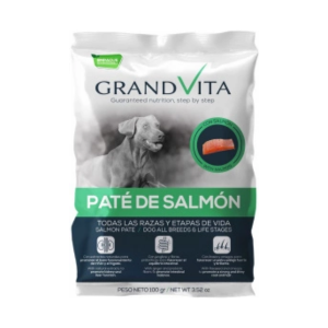 Grand Vita Pate Salmon Perro x 100 g