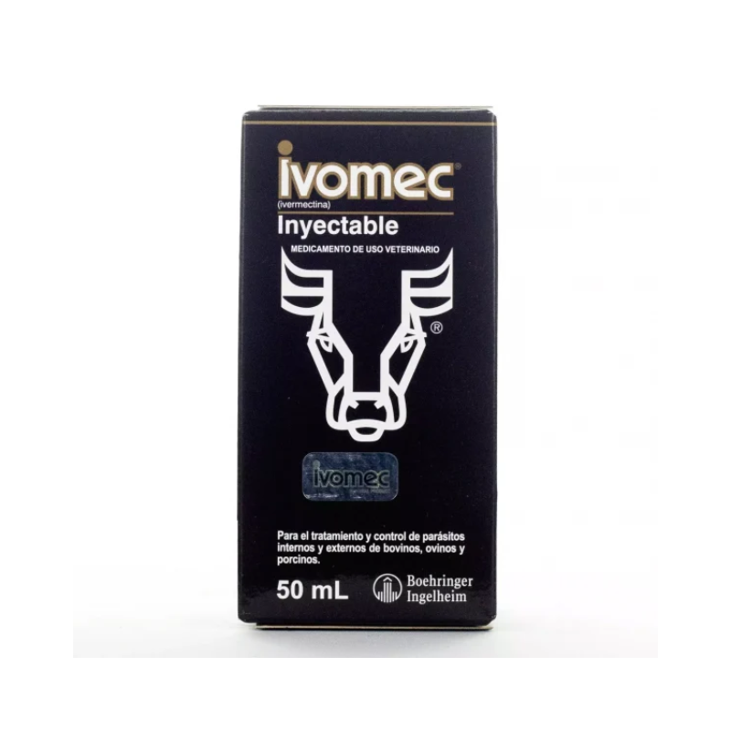 Ivomec Ivermectina 1% Inyectable x 50 Ml