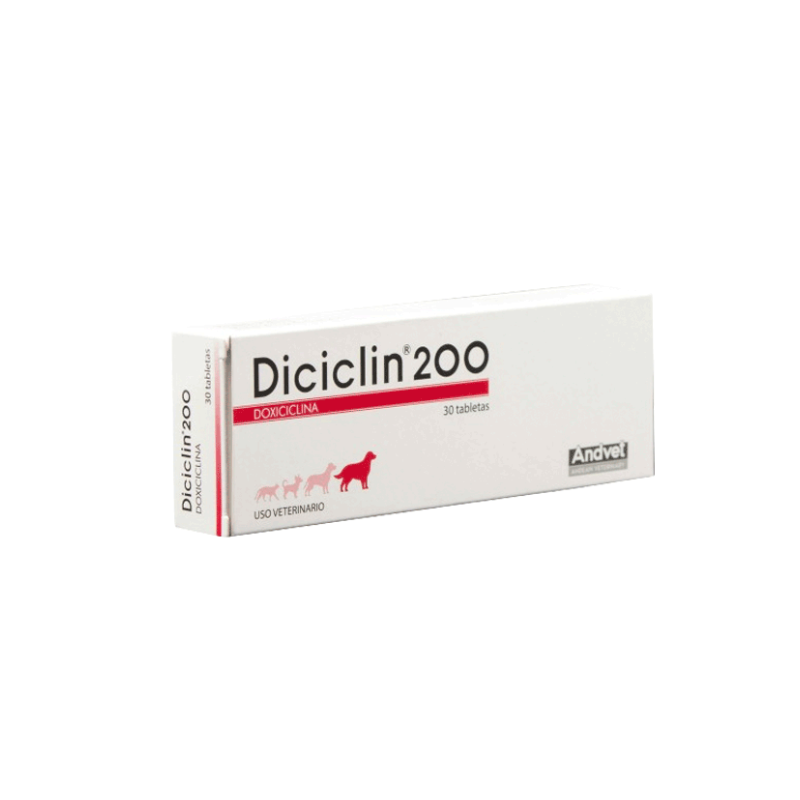 Diciclin Oral 200 Mg Caja x 30 Tab