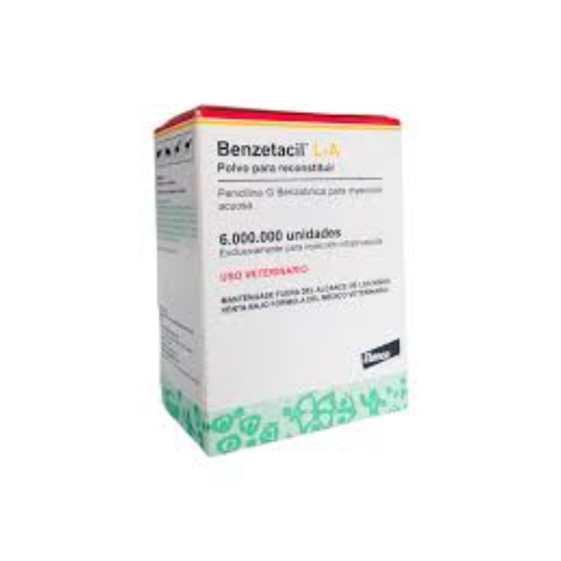 Benzetacil L A Fco De 6 Millones Ui antibiotico para caballos