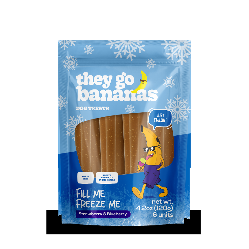 They Go Bananas Fill Me Freeze Me x 120 g