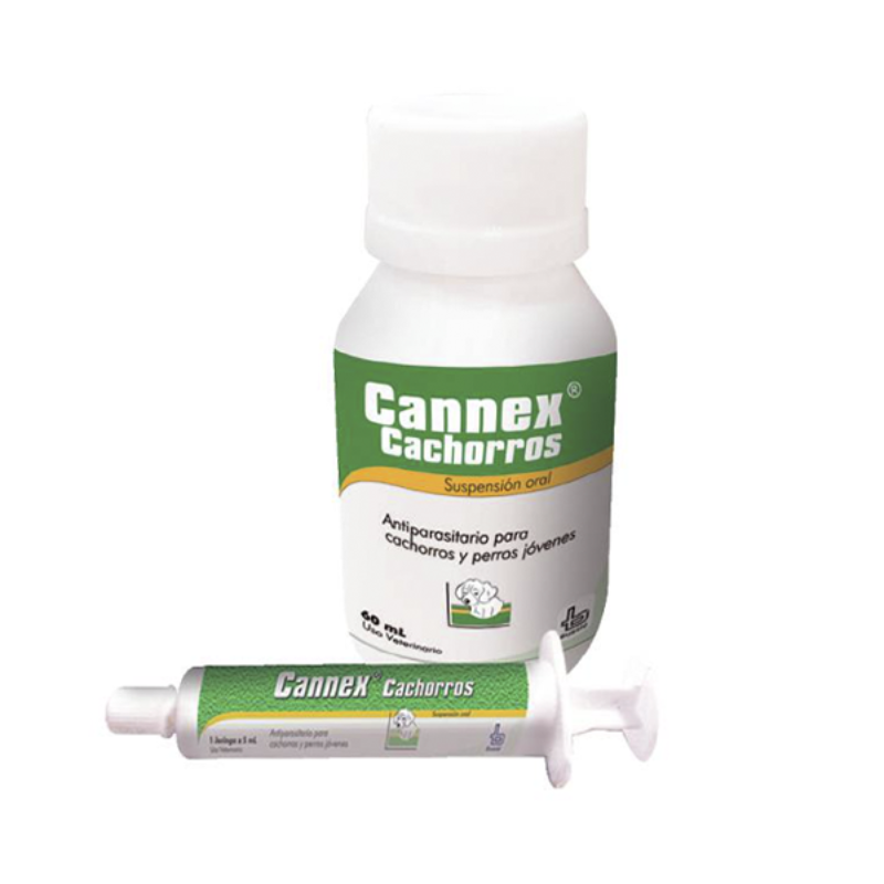 Cannex Cachorros Antiparasitario InternoCachorros y Perros Jóvenes