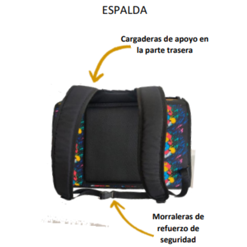 Bolso Aventura Extra Grande Pets Club