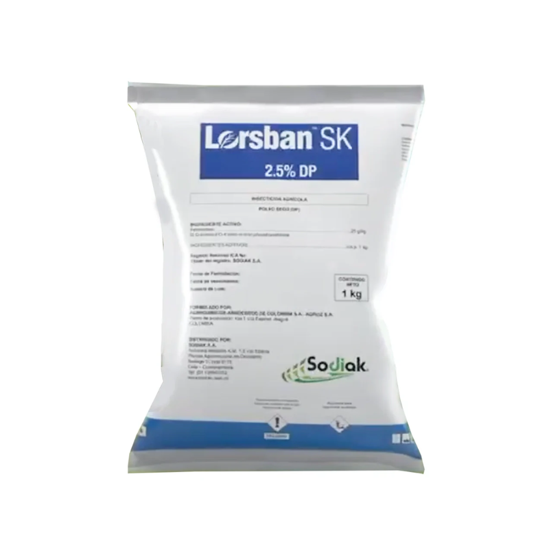 Lorsban 2.5% Dp x 1 Kg Insecticida Agrícola
