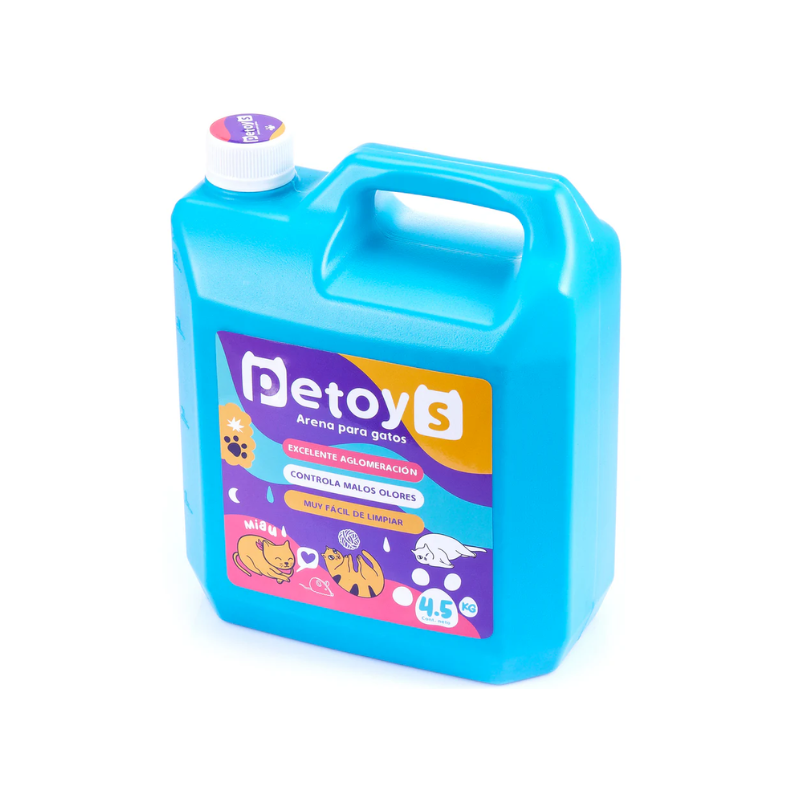 Arena Para Gatos Petoys x 4.5 Kg