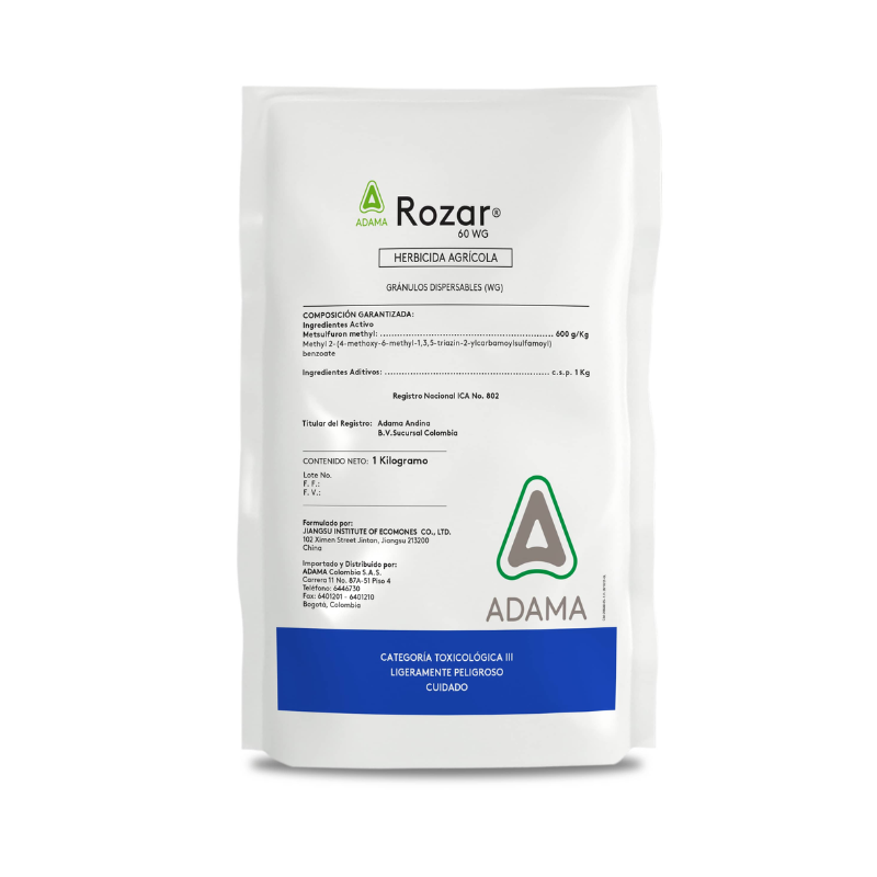 Herbicida Rozar 60 WG x 1 Kg Adama