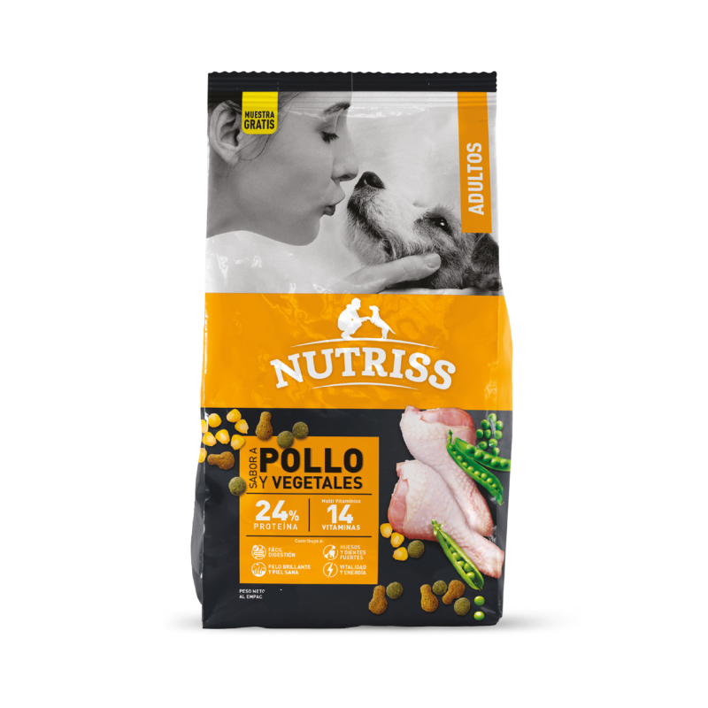 Nutriss Adulto Pollo Y Vegetales