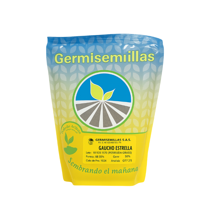 Bermuda Grass pasto Gaucho Estrella x 1 libra