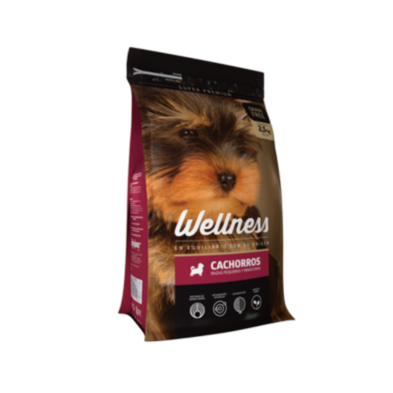 Wellness Cachorros Razas Pequeñas Y Miniaturas 2.5 Kg