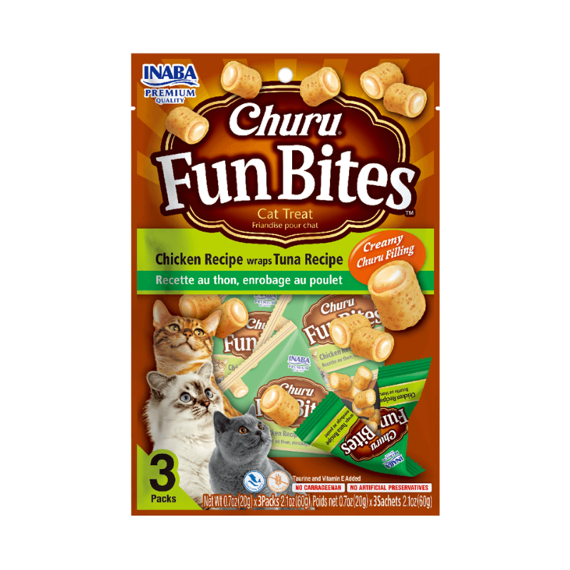 Churu Bites Cat Pollo Atun 3 x 10 Gr