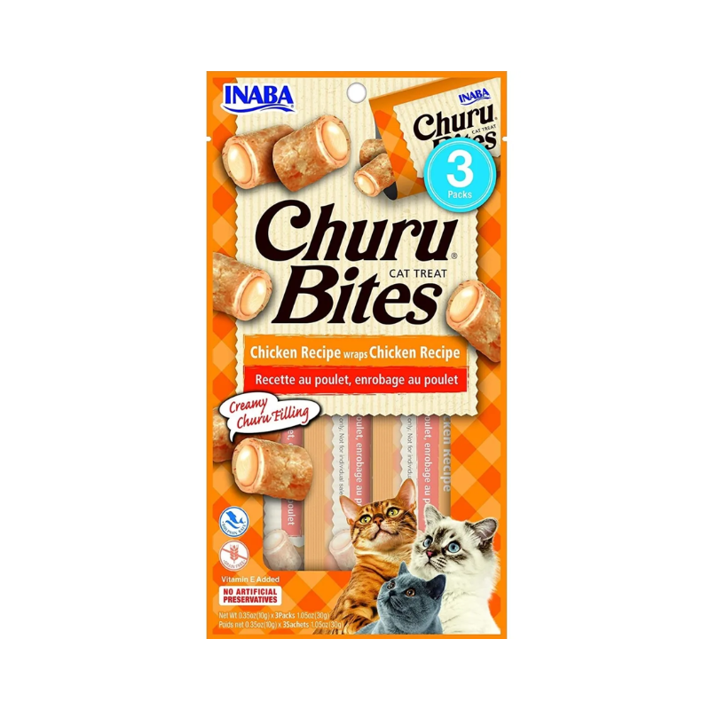 Churu Bites Cat Pollo 3 x 10 g