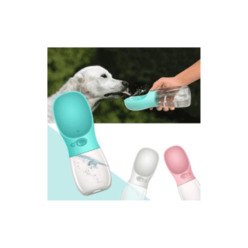 Bebedero Portátil para Mascotas 350 ml.