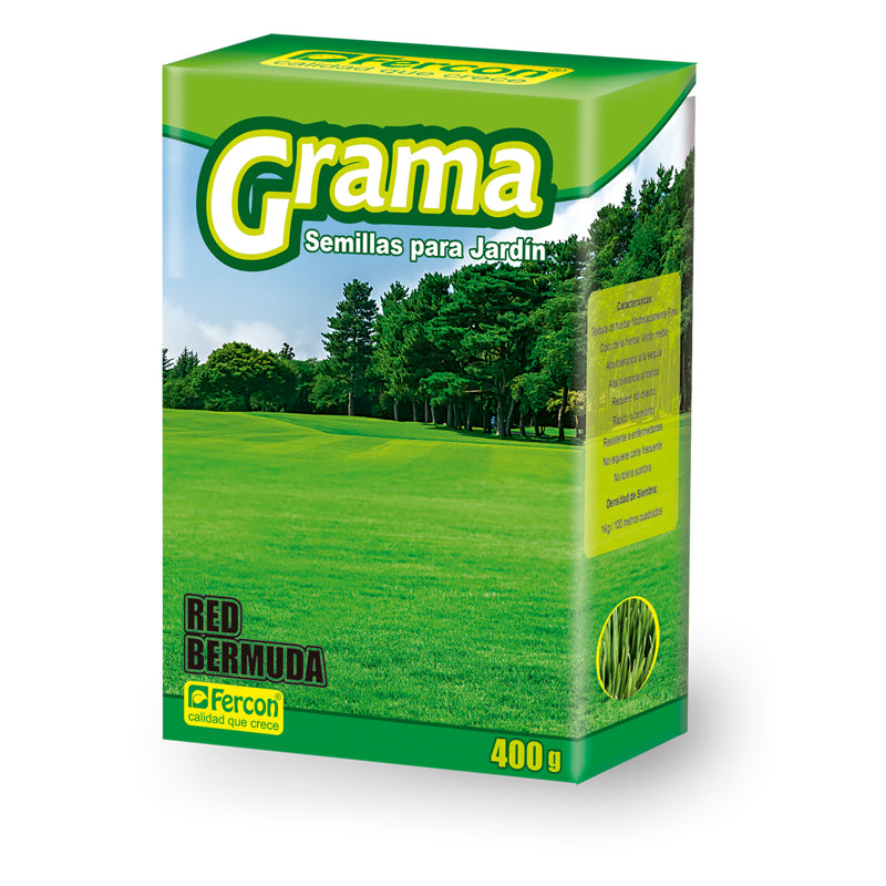 Grama Bermuda Clima Cálido x 400 g