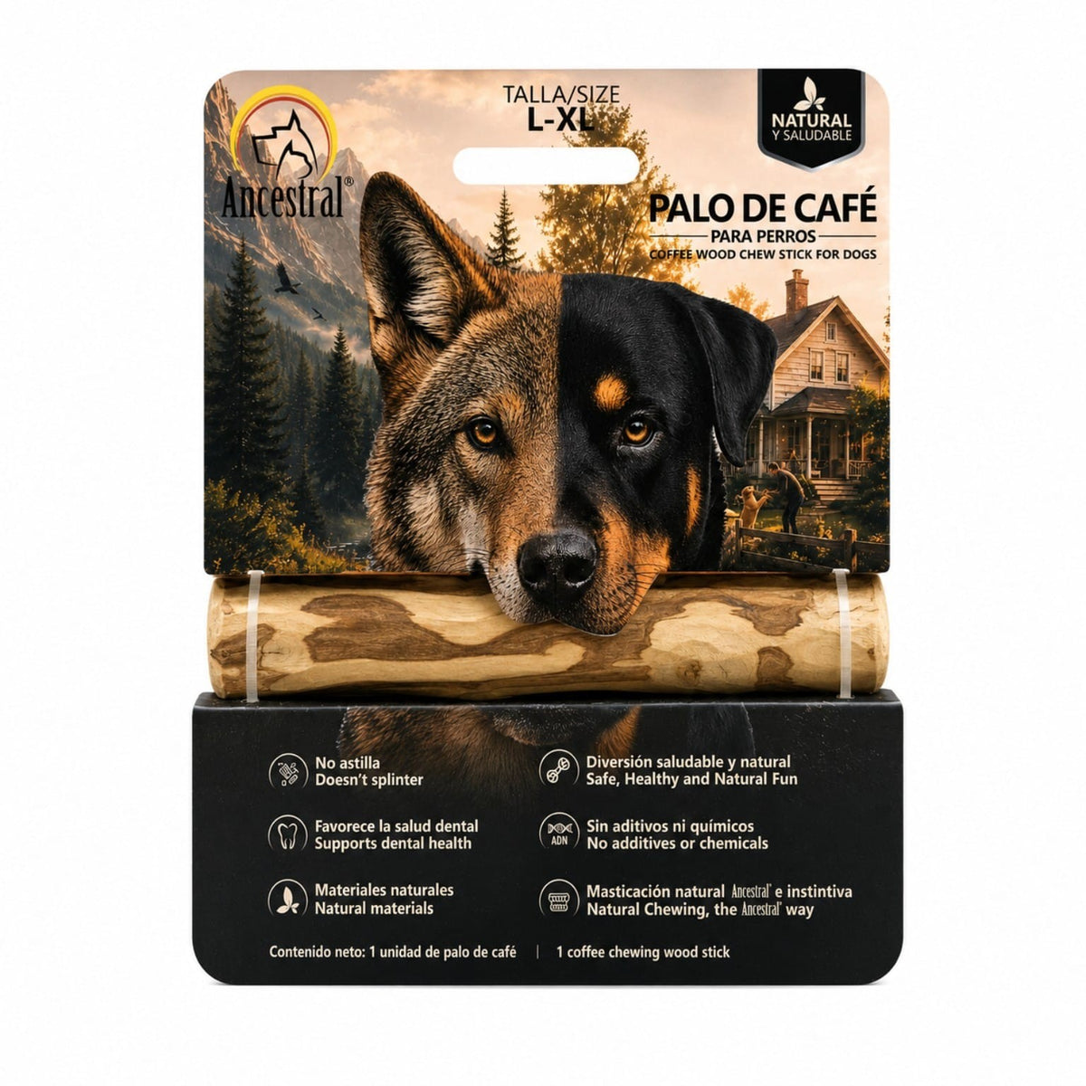 Palo de Café para Perros Ancestral