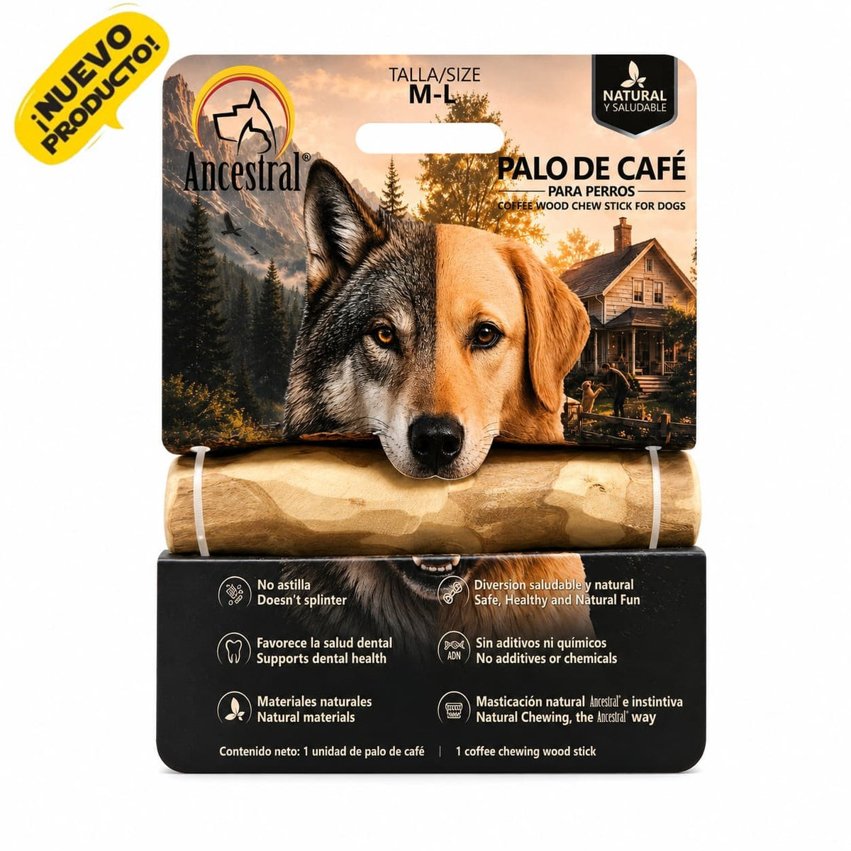 Palo de Café para Perros Ancestral