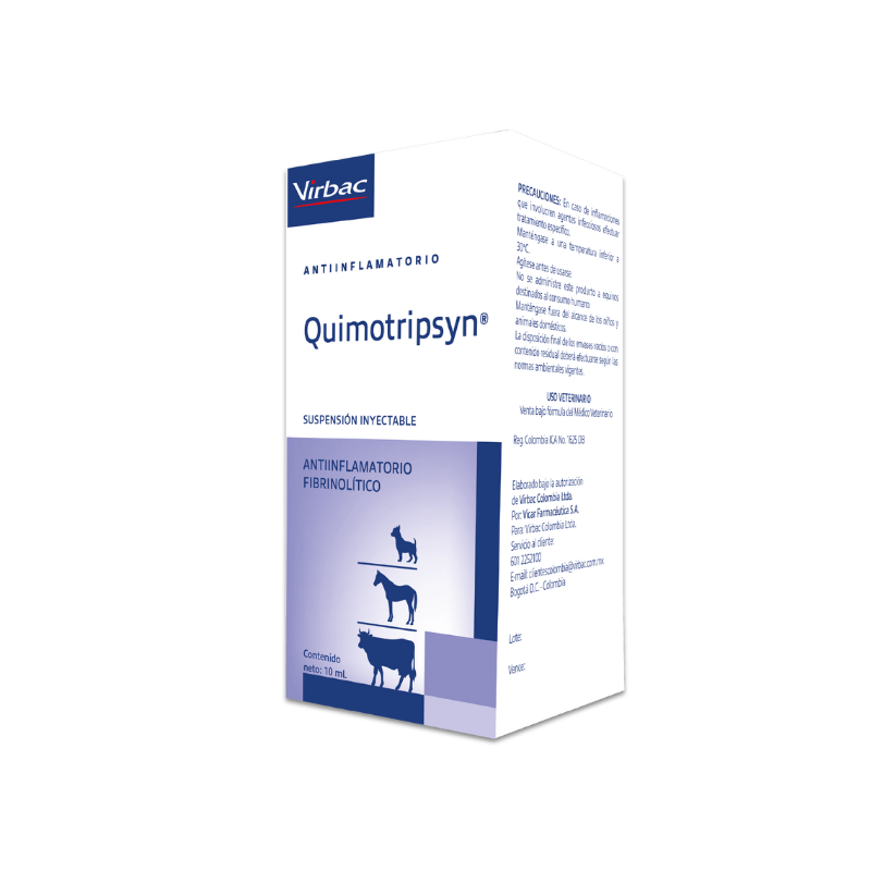 Quimotripsyn Inyectable x 10 Ml