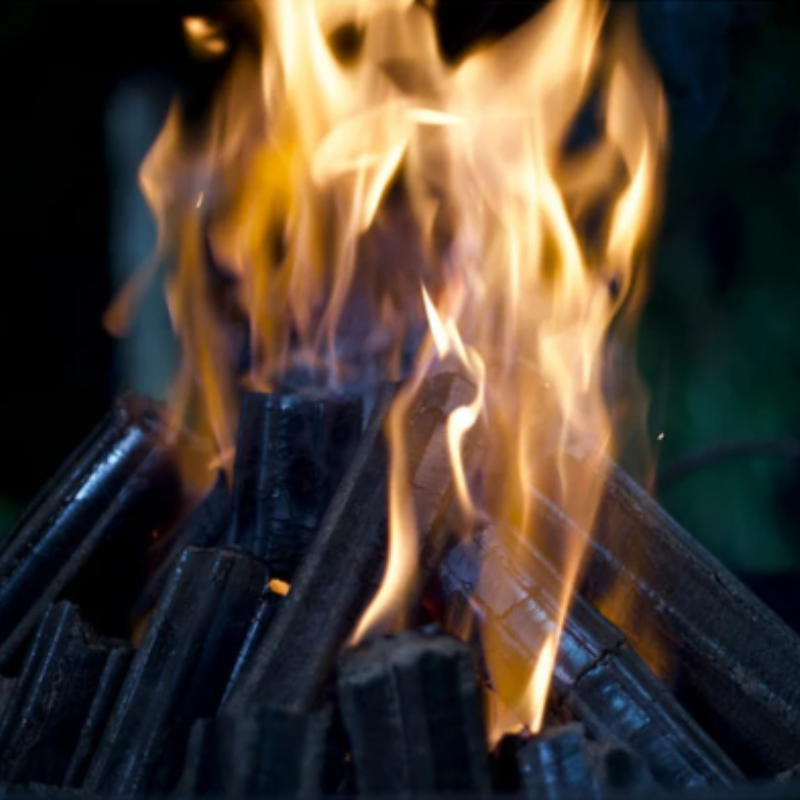 Leños Briquetas Cascara De Coco