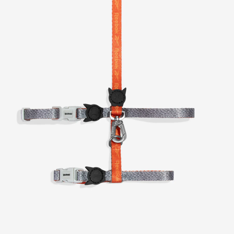 Zeedog Suede Harness + Leash Set Arnés + Correa para Perros