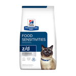 Comida para gato Hills Prescription Diet Sensibilidades alimentarias z/d - 4 Lbs