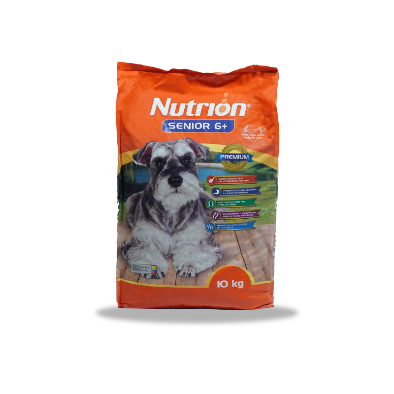 Nutrión Perro Adulto Mayor (6+) x 10 Kg