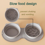 Comedero y Bebedero Doble Plegable