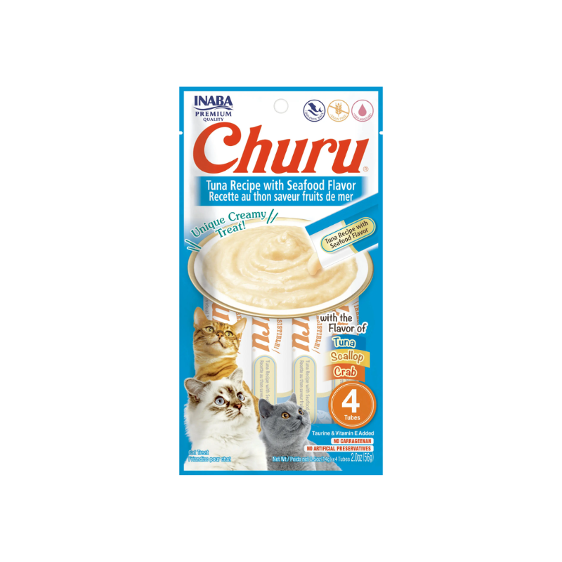 Snack Churu Atún x 4 Unds 14 Gr