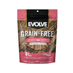 Evolve Dog Snack Grf Jerky Salmon 340Gr