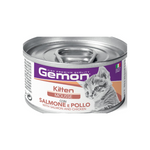 Gemon Mousse Kitten Salmón / Chicken 85 Gr