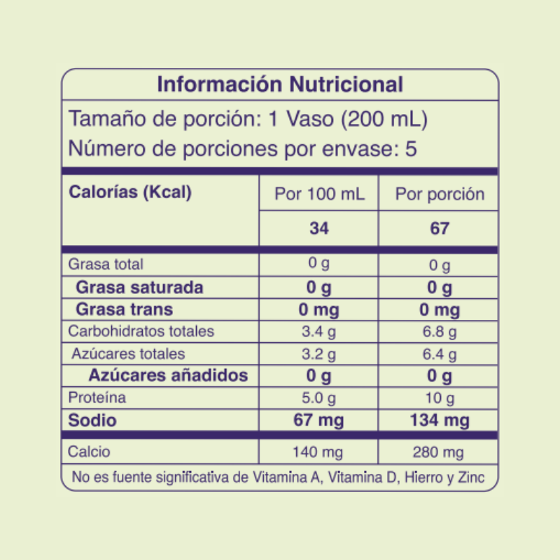 Kefir Natural Sin Dulce X 1000 Ml