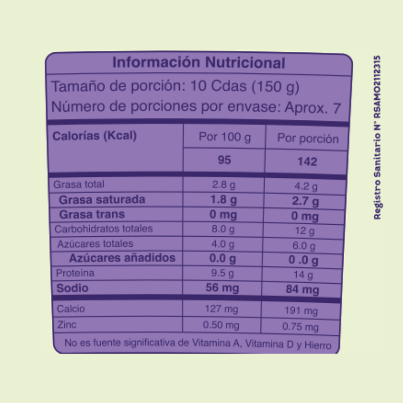 Yogurt Griego Entero Natural x 1100 g