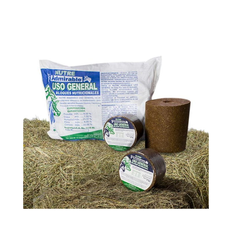 Bloque Nutricional Uso General x 30 Kg