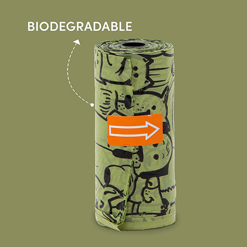 Mapache Dispensador Con 17 Bolsas