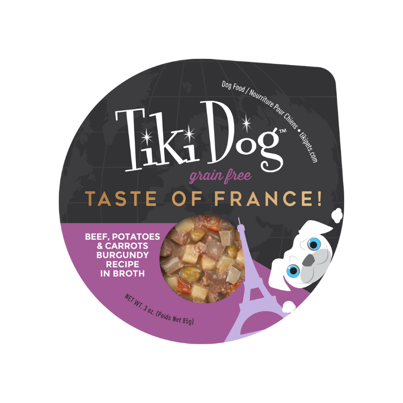 Tiki Dog Petites Taste of France Carne 85 g