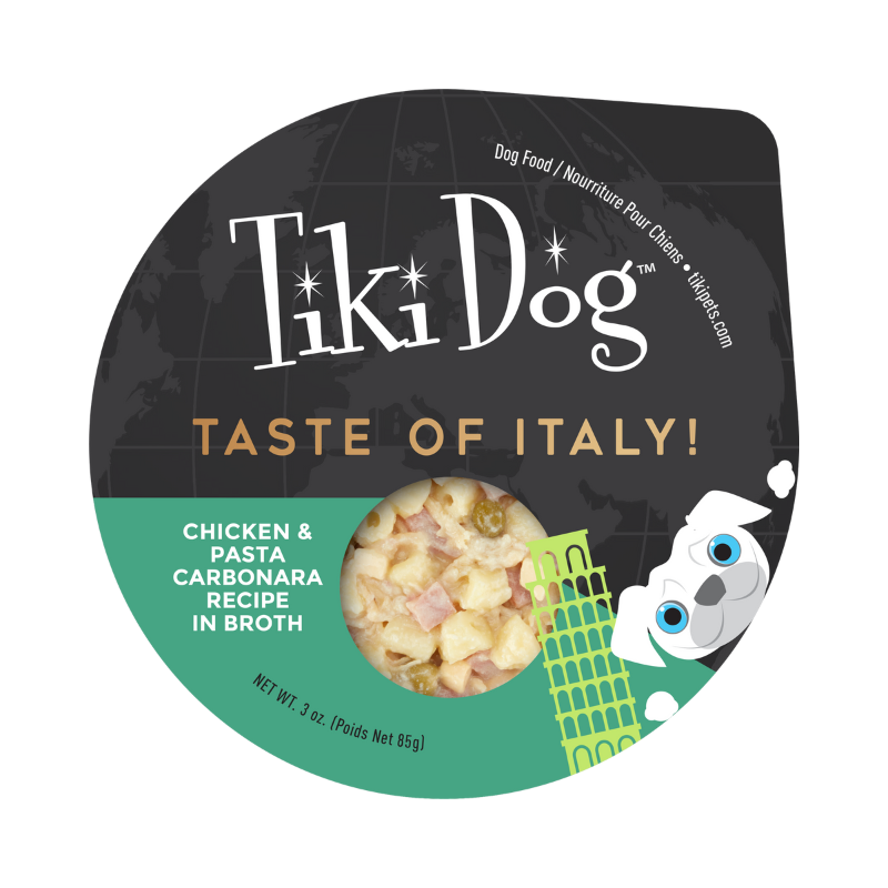 Tiki Dog Petites Taste of Italy Pollo y Pasta Carbonara 85 g