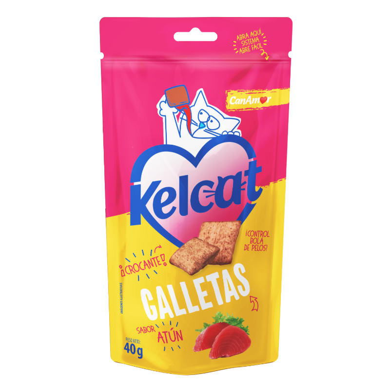 Galletas Kelcat Atunx 40Gr
