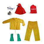 Kit con pantalón sin delantal kit protector