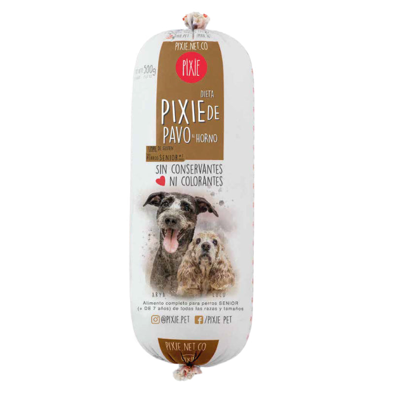Pixie Pavo Perro Senior x 500 g