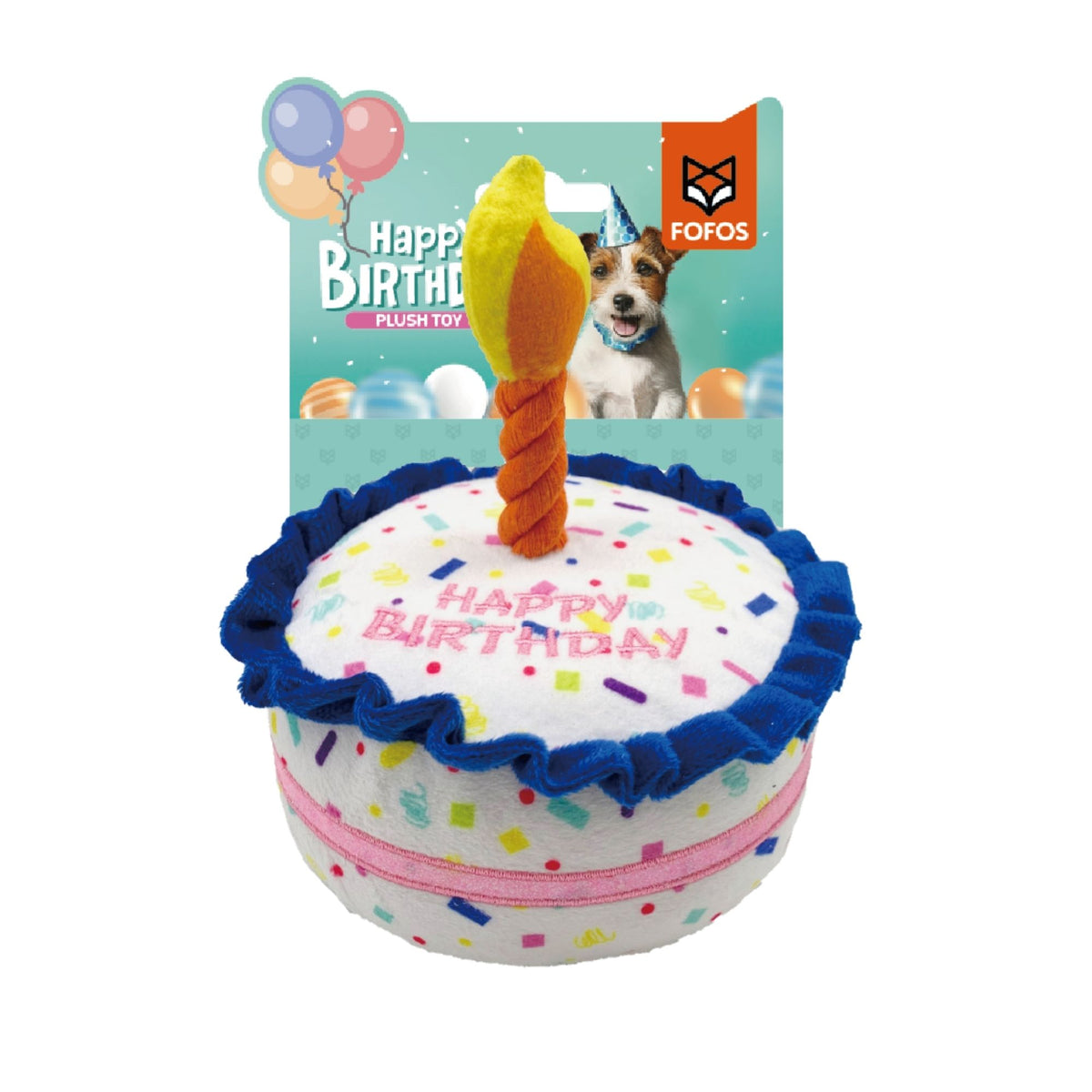Juguete Perro Torta Cumpleaños