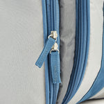 Mochila Transportadora Gris/Azul
