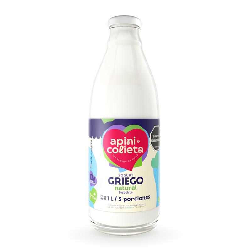 Yogurt Griego Bebible Natural x 1 Litro